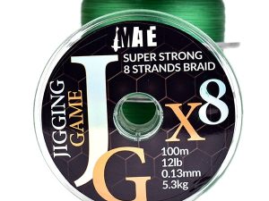 MATE JIGGING JG BRAID X8 GREEN 100M