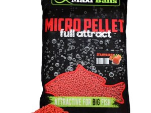 Maxi Baits Micro Pellet Strawberry 800 gr