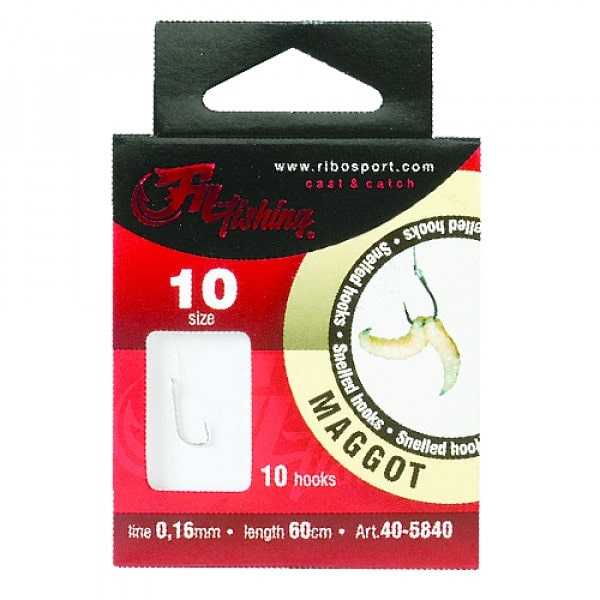 Vezane udice Fil Snelled Maggot 14