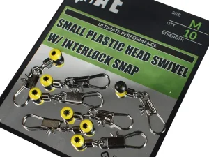 MATE PLASTIC HEAD SWIVEL W/INTERLOCK SNAP